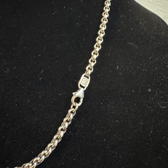 Sterling Silver Tom David Signed Native American … - image 3