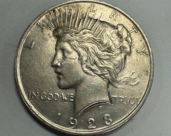1923 Peace Silver Dollar Coin