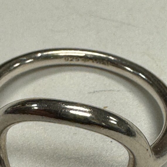 Sterling Silver Open Circle Ring - image 6