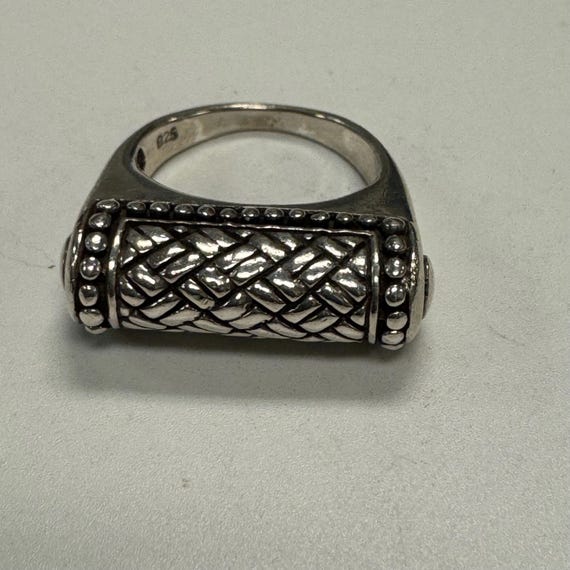 Sterling Silver Woven Ring - image 5