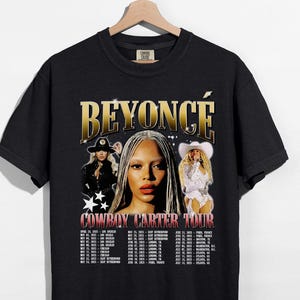 Beyoncé Cowboy Carter Tour Streetwear T-shirt, Koszulka Beyonce, Koszulka koncertowa