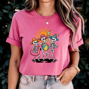 Summerween Shirt, Spooky Summer Shirt, Vacation Shirt, Summer Vibes Shirt – Halloween Summer, Summer Ghost, Hot Ghoul Summer