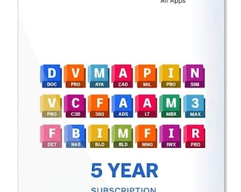 Subskrypcja Autodesk All Apps na 5 lat | Pełne oprogramowanie CAD i projektowania 3D