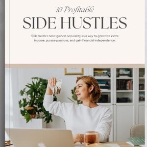 10 Profitable Side Hustles, Start Today, Money-Making Ideas, Home Business, Extra Income Tips, Beginners Guide, Beginner&#39;s Entrepreneurship