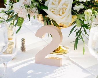 Table Numbers Wedding Table Numbers Wooden Numbers for Tables Wedding DIY Centerpiece Table Decor Party Table Marker Seating Chart (THN100)