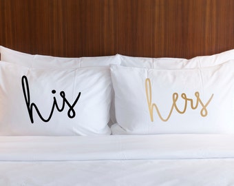 his hers and the dog pillow cases