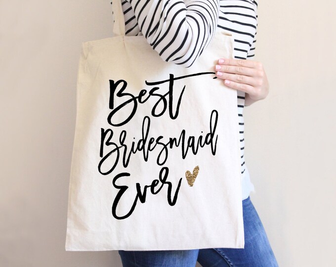 Wedding Bags for Bridesmaids and Bride Bridal Party Tote Bags Etsy