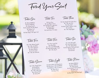Seating Chart Wedding Signs Rose Gold Mirror Wedding Place Card Display Seating Chart Sign Acrylic Wedding Seating Chart Sign Names FYS641