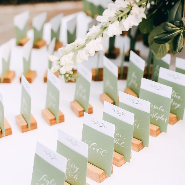 Place Card Holders Stands for Wedding Seating Names Small Place Card Holders Place Card Guests Seating Chart Name Tag Stands NCH200