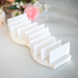 Placecard Holder for Wedding or Party, Stands for Place Cards Place Cards Display for Seating Cards Display Stands PWH223 image 1