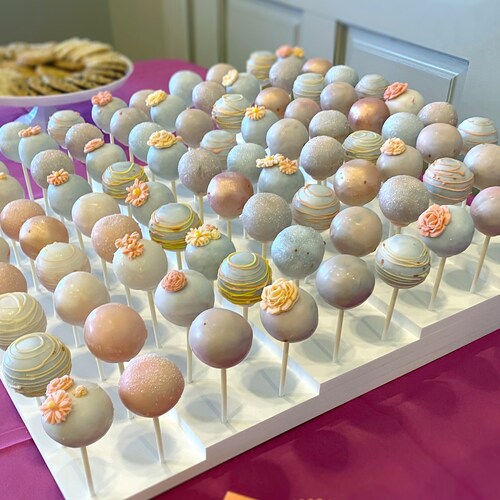 Custom Cake Pop Stand for Wedding or Party Decor Dessert Table Etsy