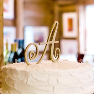 Cake Topper Letter Wedding Cake Topper Monogram Cake Topper Letter Wedding Cake Topper Cake Topper Cake Topper Wedding Letter (CTL900)