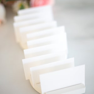Placecard Holder for Wedding or Party, Stands for Place Cards Place Cards Display for Seating Cards Display Stands PWH223 image 8
