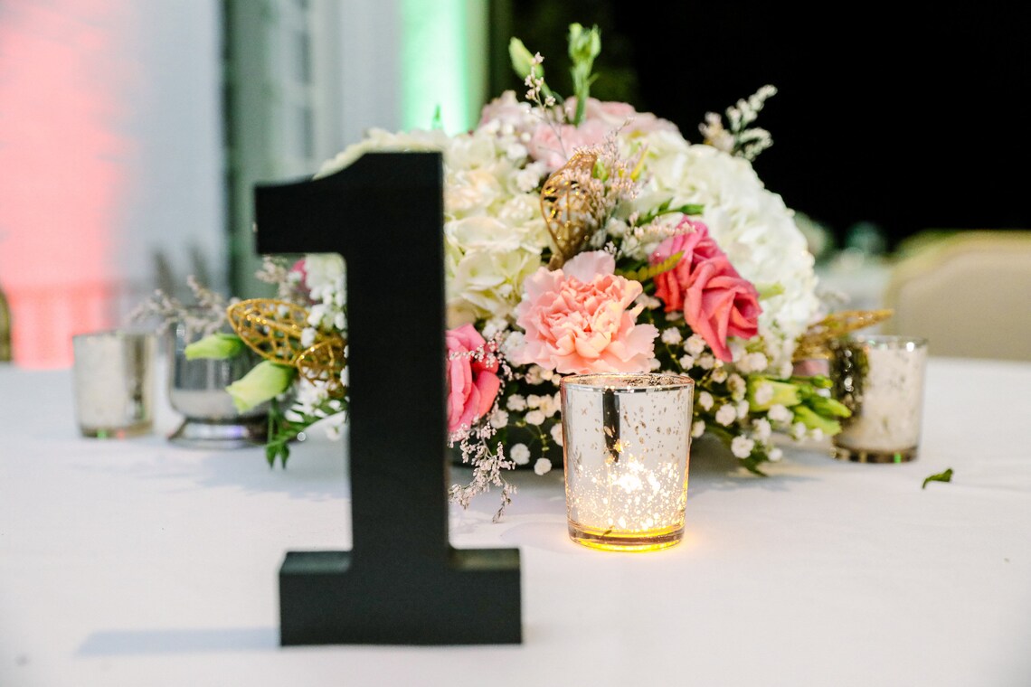 Wedding Table Numbers for Reception Table Decorations Etsy