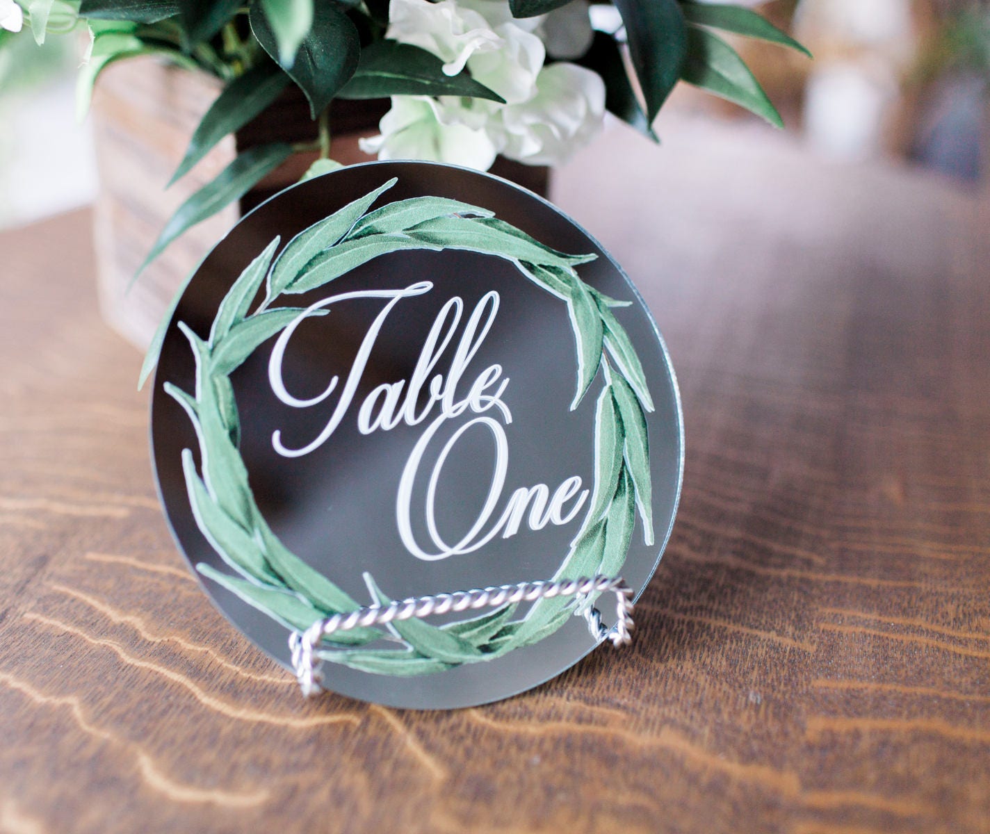 Mirror Table Numbers for Wedding Table Centerpiece Decor Etsy