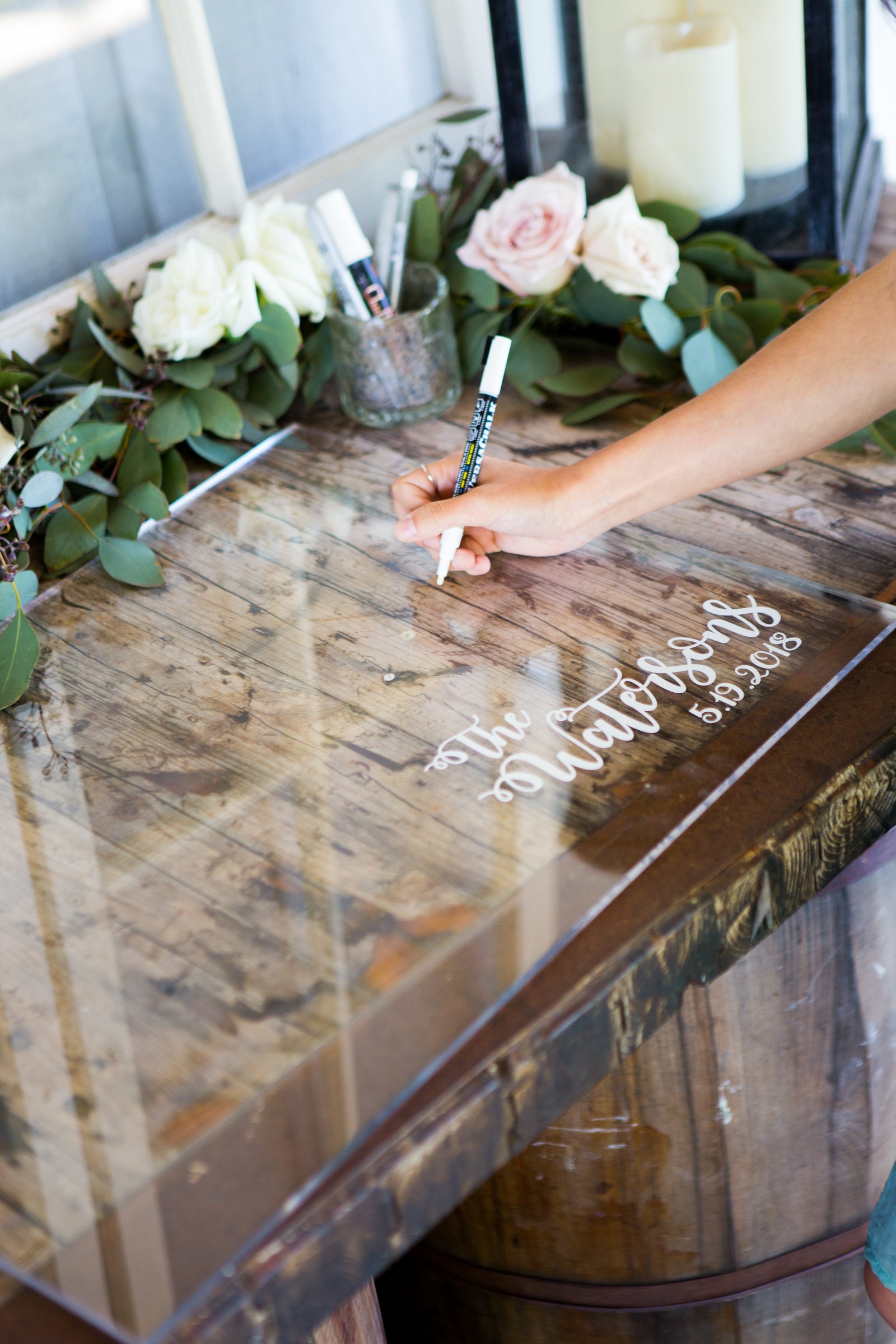 Acrylic Guestbook Sign