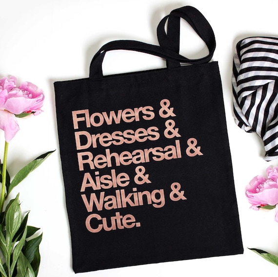 flower girl petal bag