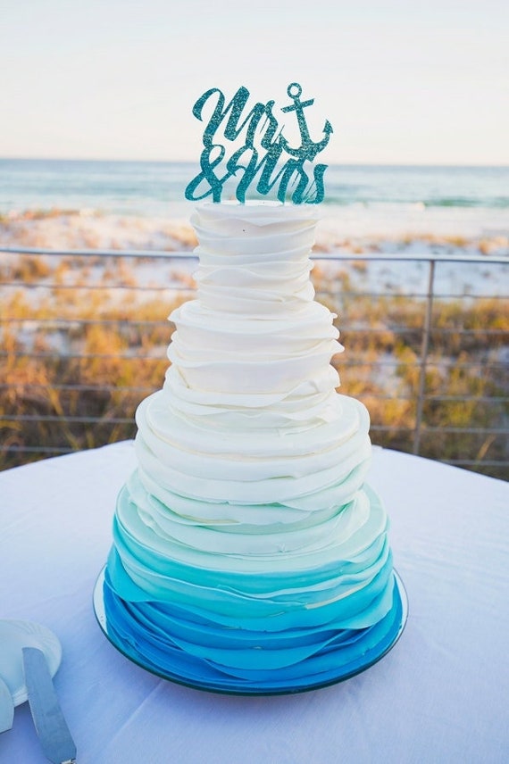 Cake Topper Mariage Doré