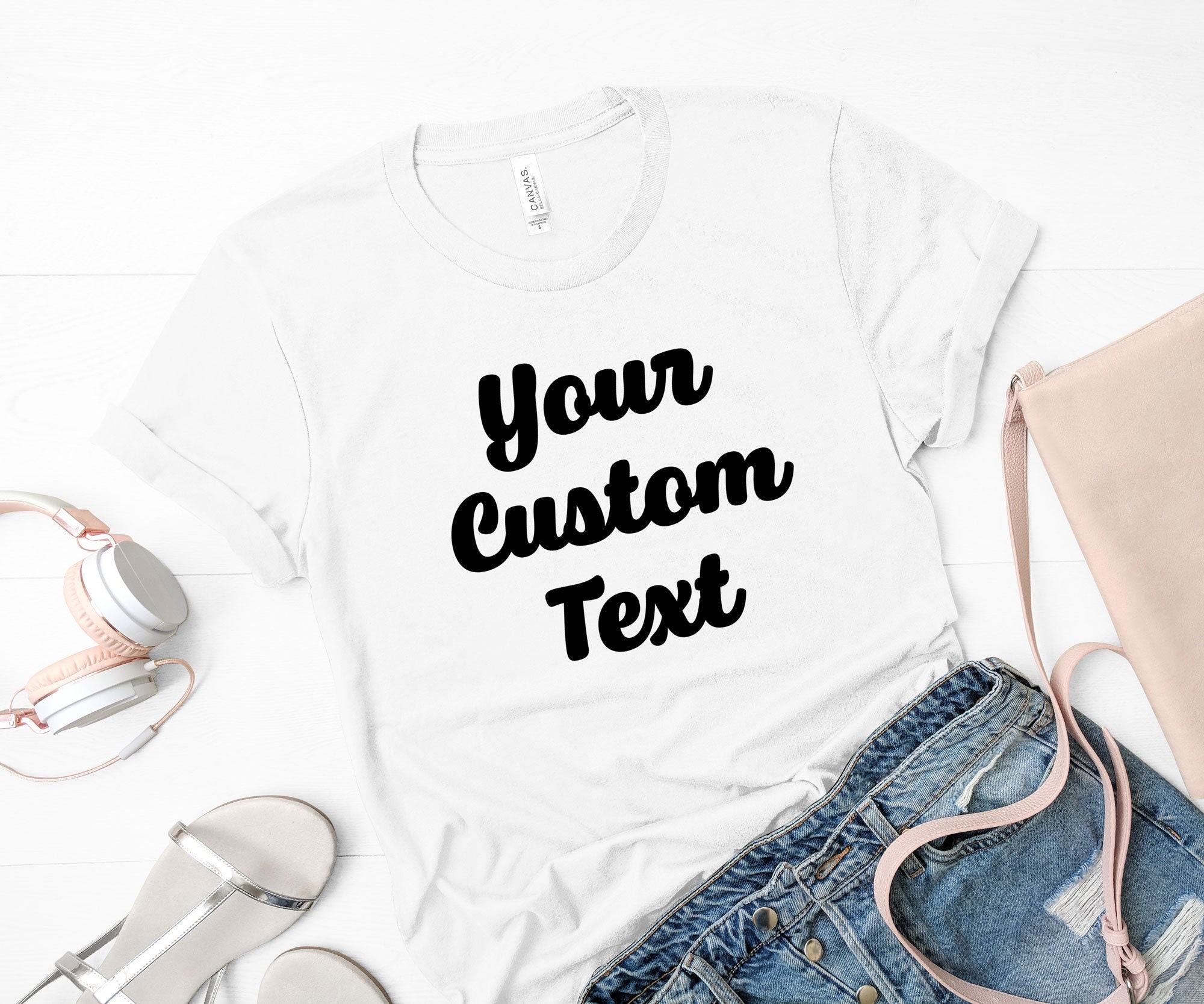 Custom Shirts Your Custom T-shirt White Shirt Custom | Etsy