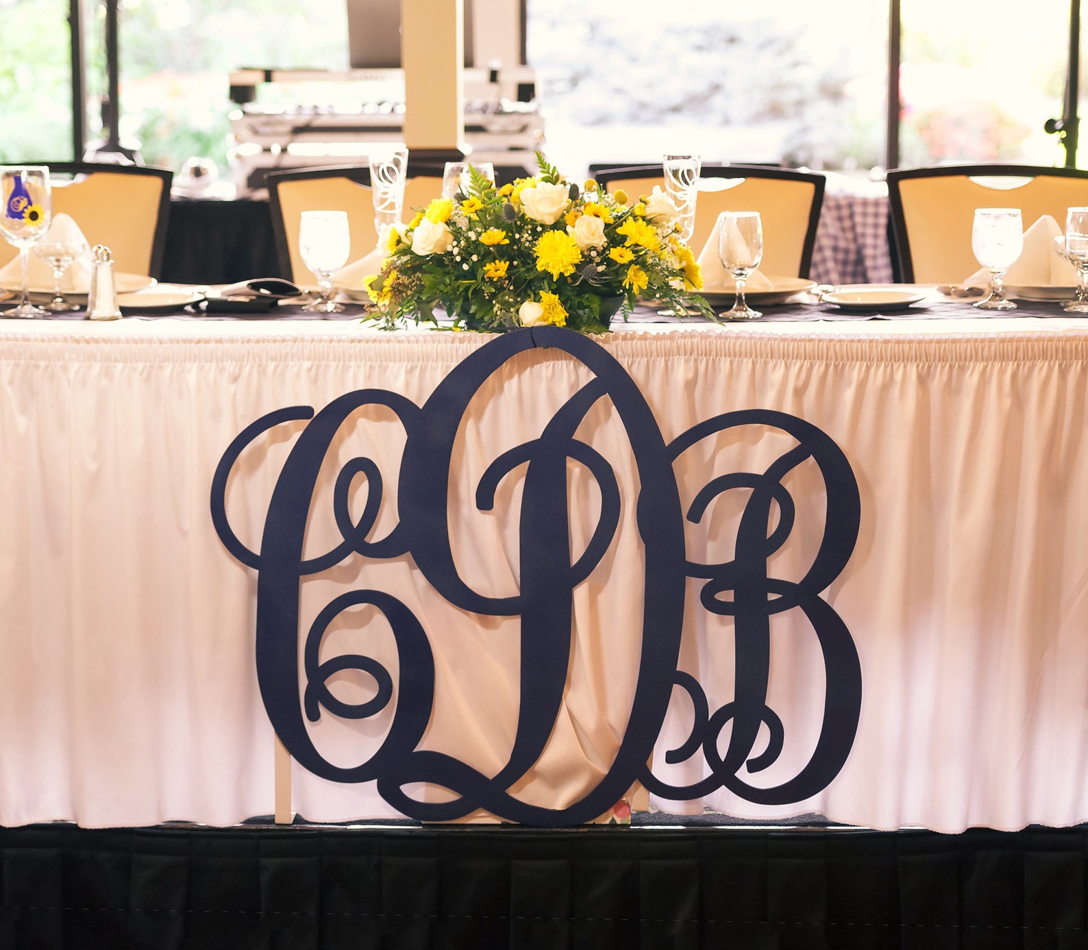 giant monogram