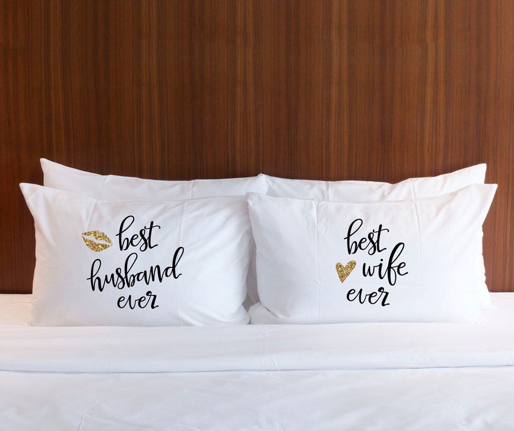 Pillowcases Wedding Gift for Newlyweds Best Ever Pillow Case Etsy