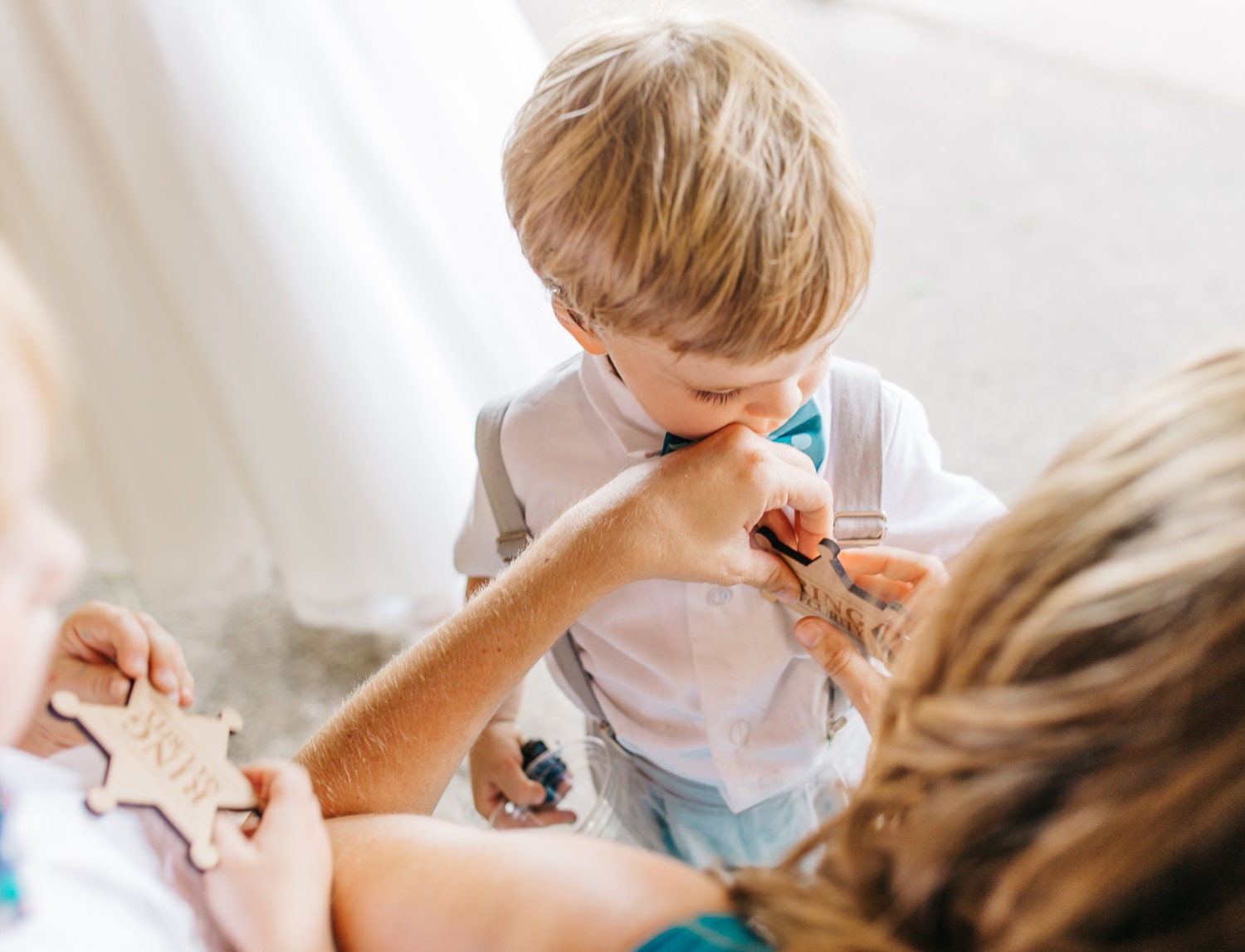 Ringer Bearer Gift Ring Security Badge Pin for Ring Bearer at Wedding ...