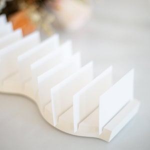 Placecard Holder for Wedding or Party, Stands for Place Cards Place Cards Display for Seating Cards Display Stands PWH223 image 6