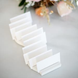 Placecard Holder for Wedding or Party, Stands for Place Cards Place Cards Display for Seating Cards Display Stands PWH223 image 7