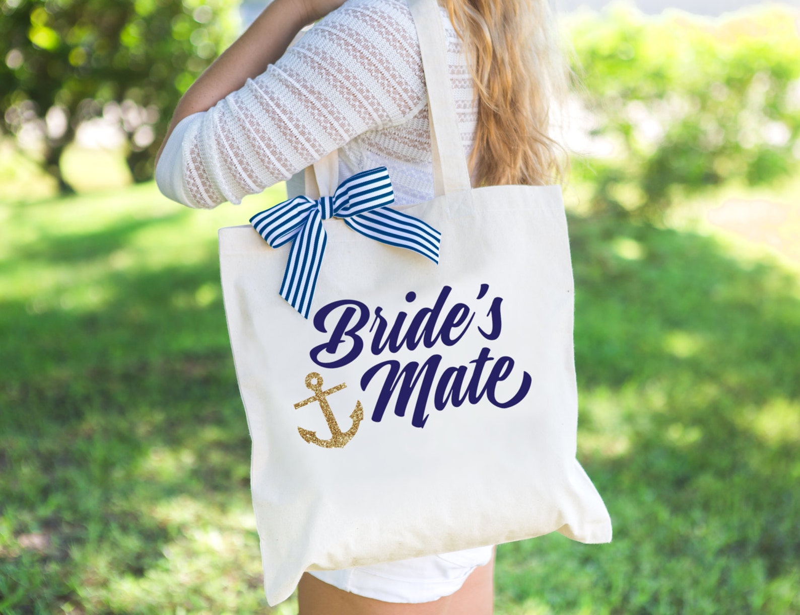 Wedding Bags for Bridesmaids and Bridal Party Nautical Anchor Etsy