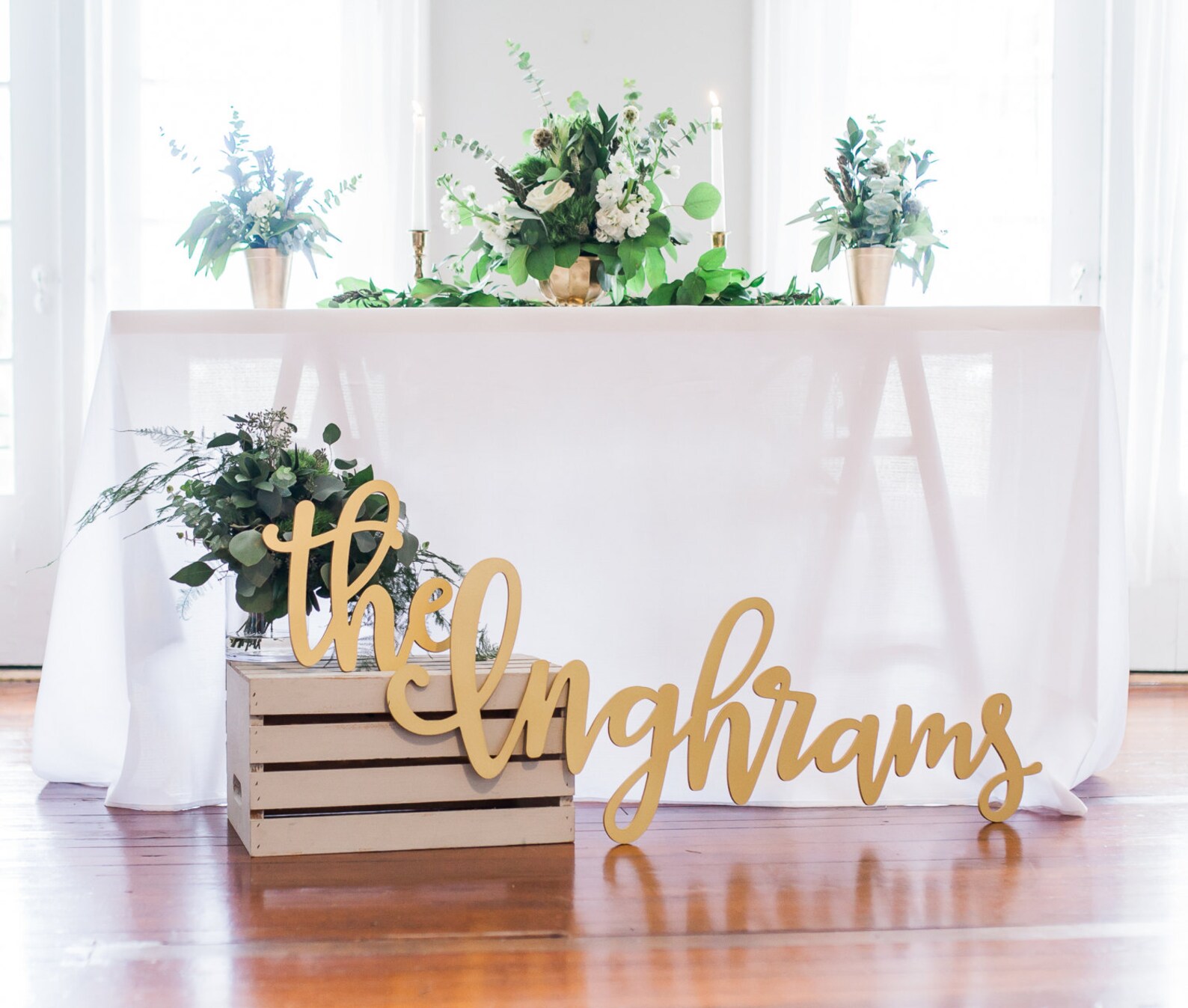 Custom Wedding Sign Last Name Sign Decoration Prop Sign for Etsy