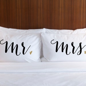 mr & mrs pillows