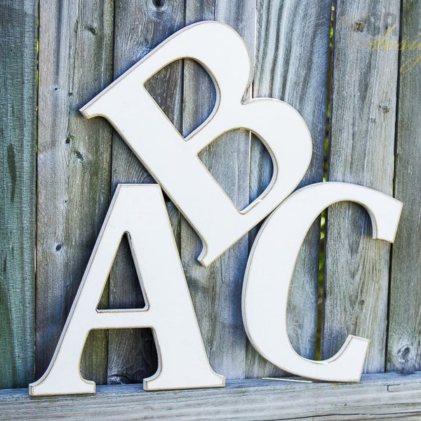 Large Wooden Letter Etsy