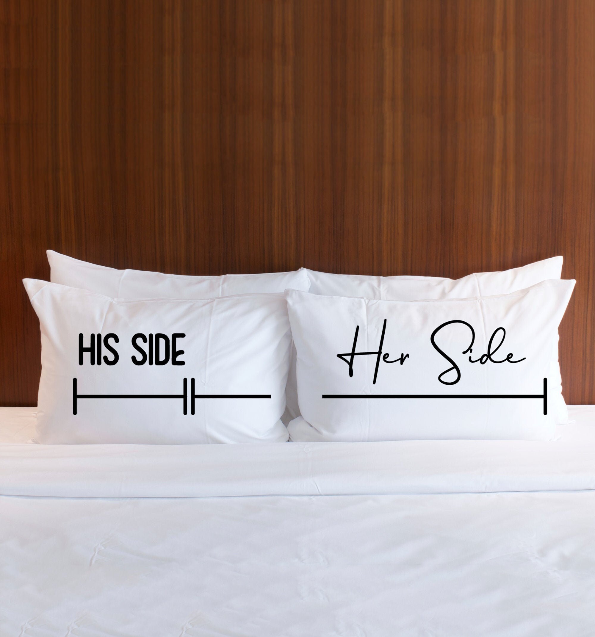 His and hers clearance pillows