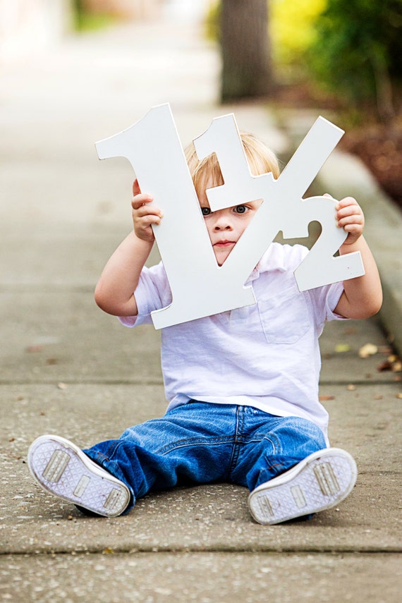 18 Maanden Oude Peuter Foto Prop 12 Inch 1 1 2 Voor 18 Etsy