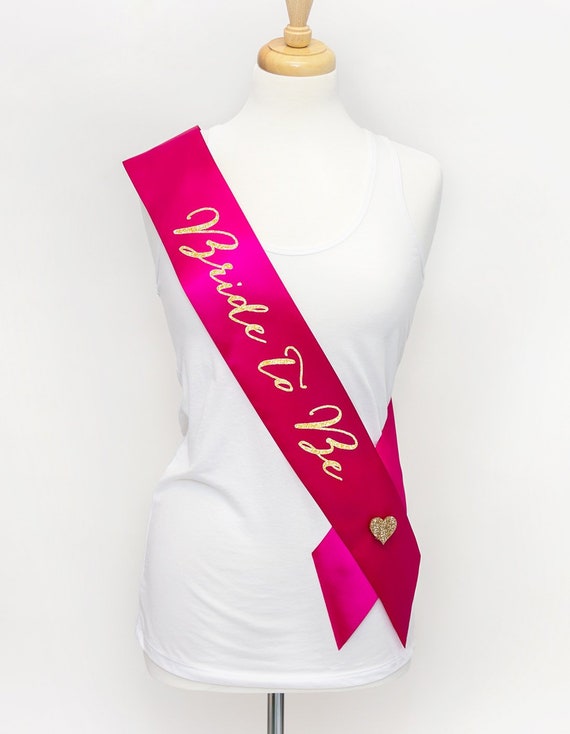 Bride to Be Sash for Bridal Shower 