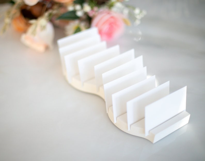 Placecard Holder for Wedding or Party, Stands for Place Cards Place Cards Display for Seating Cards Display Stands PWH223 image 1