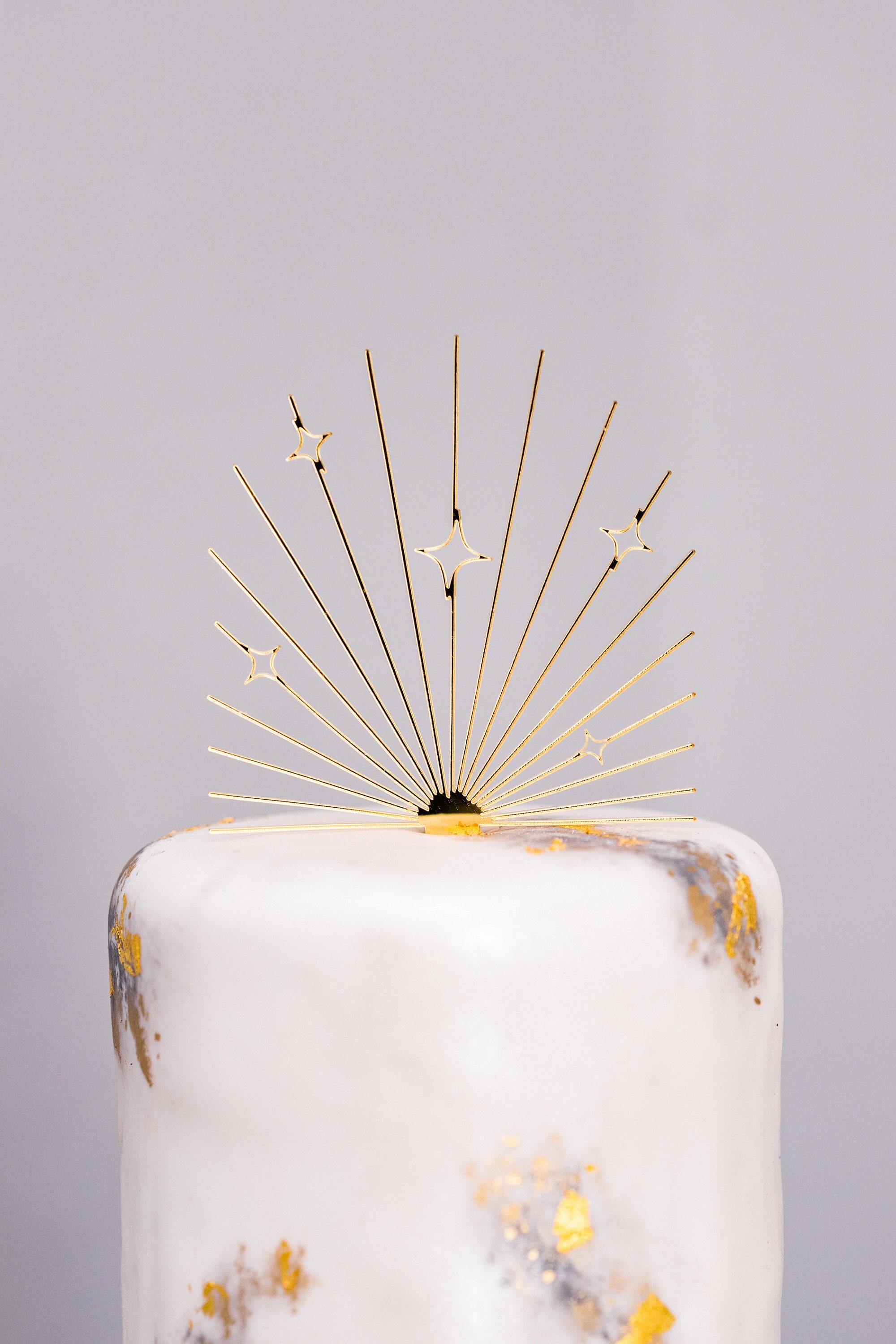 Buy Starburst Cake Topper Wedding, Celestial Cake Topper Line Art Modern  Dessert Cake Topper Star Sun Theme Theme Party or Wedding (SBT200) Online  in India - Etsy, image size:2000x3000