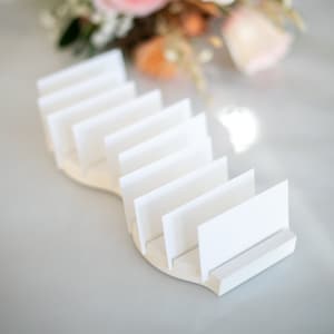 Placecard Holder for Wedding or Party, Stands for Place Cards Place Cards Display for Seating Cards Display Stands PWH223 image 2