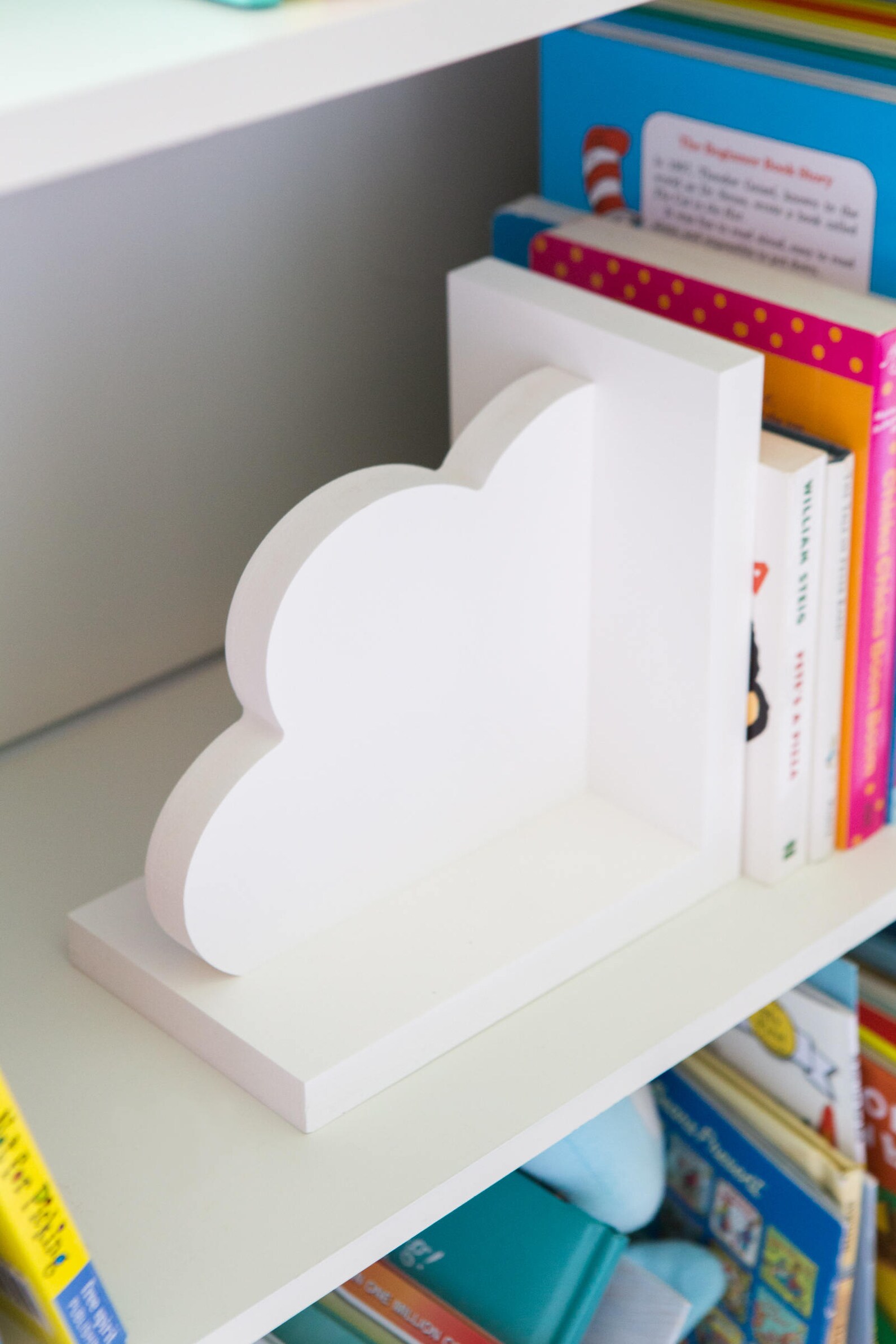 Cloud Bookends for Kids Room Baby Nursery Decor Bedroom Book Etsy