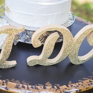 I Do Sign for Wedding Table Decor, Cake Table Sign, Wedding Table Sign for Ceremony or Reception, I Do Standing Letters Item IDO801 image 4