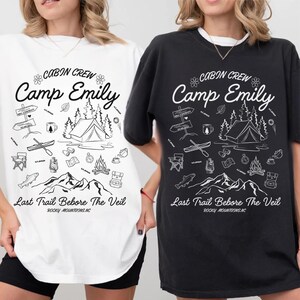 Custom Comfort Colors Bachelorette Party Shirt, Cabin Trip Bride Tee