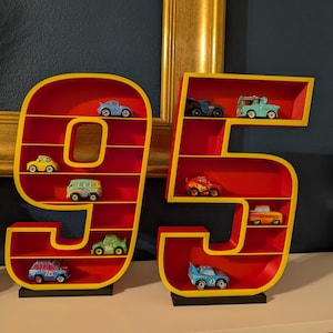 Collector’s Display Shelf -95 – Standing Edition, Compatible with Mattel Die-Cast Cars zdjęcie 1