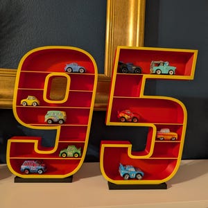 Collector’s Display Shelf -95 – Standing Edition, Compatible with Mattel Die-Cast Cars zdjęcie 4