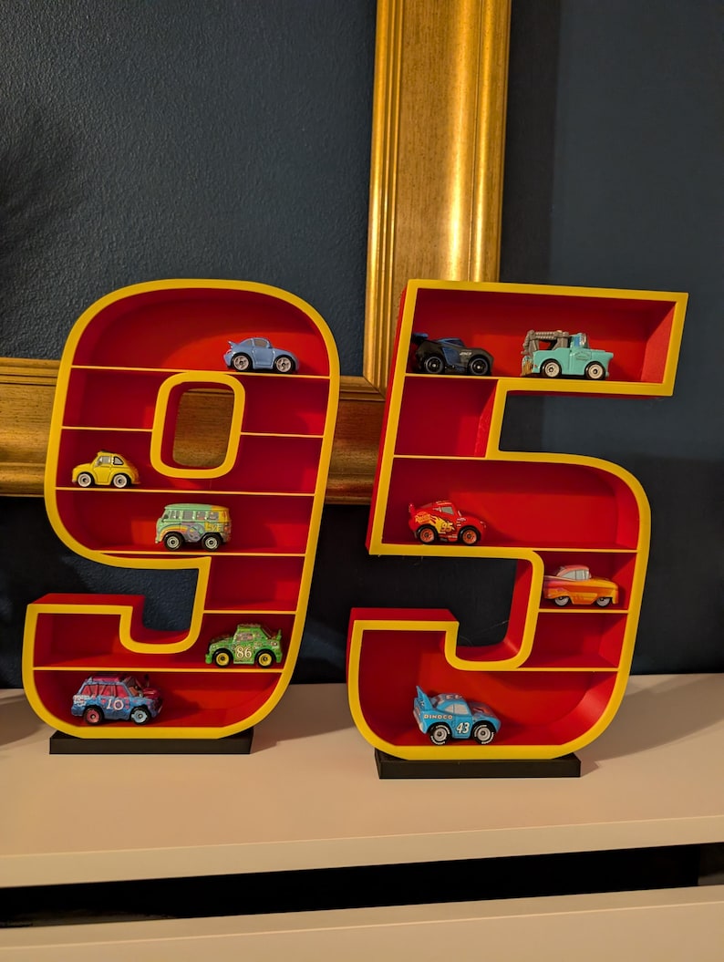 Collector’s Display Shelf -95 – Standing Edition, Compatible with Mattel Die-Cast Cars zdjęcie 4