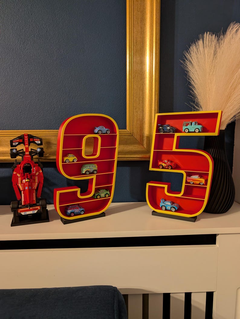 Collector’s Display Shelf -95 – Standing Edition, Compatible with Mattel Die-Cast Cars zdjęcie 6
