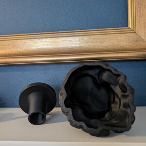 David Head Planter - Bone Beige Greek Bust - Dark Academia Decor image 8