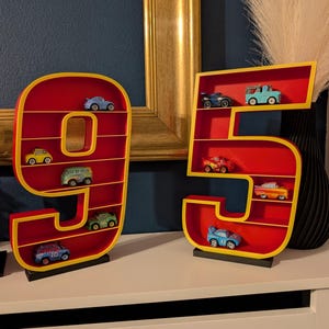 Collector’s Display Shelf -95 – Standing Edition, Compatible with Mattel Die-Cast Cars zdjęcie 7