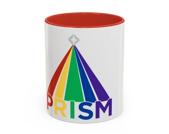 Coffee Mug, Funny Righteous Gemstones Inspired Prism for Gay Christians Cup, Gay Christian Gift, Religious TV Show Mug, Bible Group Gift