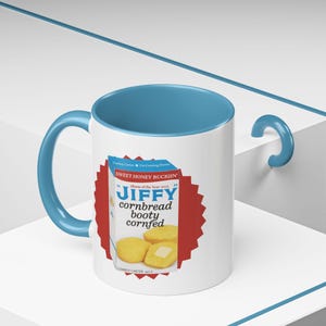 Caneca de café, caneca engraçada de Cowboy Carter, presente para amantes de pão de milho, caneca para fãs de Beyoncé