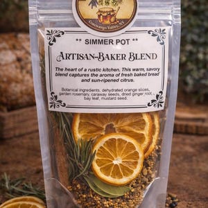 Artisan-Baker Blend Simmer Pot Kit | Natural Home Fragrance